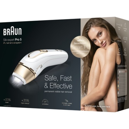 Braun Silk Expert Pro5 Pl5014  Yeni Nesil Ipl Tüy Alma Cihazı Kablolu Lazer Epilasyon