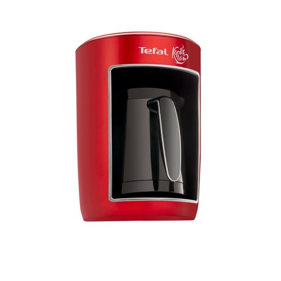 Tefal Köpüklüm Türk Kahve Makinesi Kırmızı Yenigibi