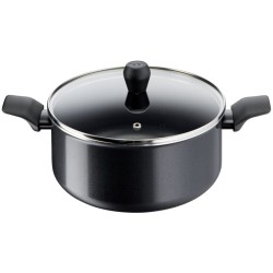Tefal Titanyum 1X SimpleCook Difüzyon Tabanlı Derin Tencere 24 cm Yenigibi