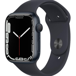 Teşhir Apple Watch Series 7 45mm Midnight Aluminium GPS+Cellular (12 Ay Garantili)